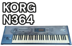 Korg N364 Music Workstation 61-Key Synthesizer Keyboard Tested Working Used - Picture 1 of 10