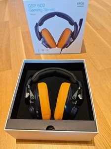 EPOS | Sennheiser GSP 602 Headset blau / schwarz +++ SEHR GUT / 1 POLSTER DEFEKT - Bild 1 von 11