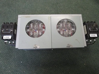 Enchufes medidores de centralita Amp FMV 100A 480//277V 3PH interruptor de perno extractores de fusibles Foto 1 de 4