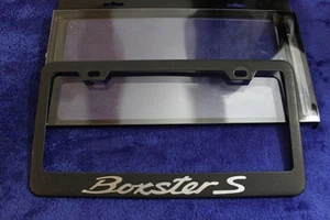 NIB Metal Porsche Boxster S License Plate Frame Accessory - Picture 1 of 6