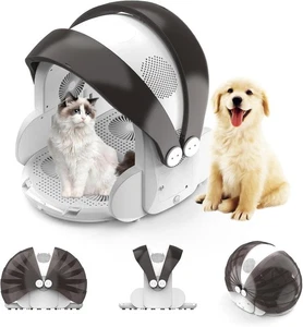 Aqqhsain Pet Dryer Box - Ultra-Leise Faltbare Katze & Hund Trockner  - Bild 1 von 6