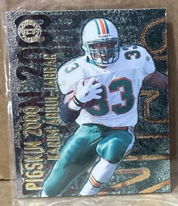 Karim Abdul-Jabbar 1997 Fleer Goudey Pigskin 2000 Hobby Exclusive #1 1:5400 SP - Picture 1 of 2