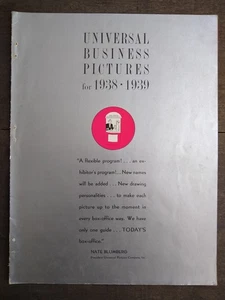 Universal Businnes Bilder für 1938/39 aus Feldzugsbuch Deanna Durbins & mehr - Bild 1 von 5