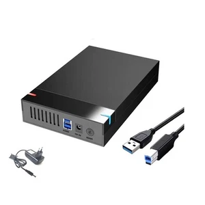 3,5 SATA auf USB 3.0 HDD Gehäuse - Externes Festplattengehäuse, Datenü4425 - Photo 1/10