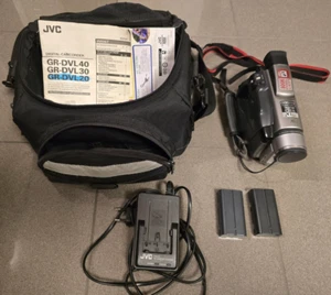 JVC GR-DVL20E 160xDigitalzoom MiniDV Camcorder-Silber - Bild 1 von 8