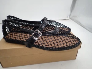 CEPEPRIN Mesh Ballet Flats for Women Comfortable Buckle Strap Ballerina size 8 - Picture 1 of 6