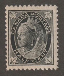 Canada 1897 #66 Queen Victoria (Maple Leaf Issue) - F MH - Picture 1 of 2