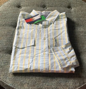 NWT Tommy Hilfiger Heritage Striped Button Up Shirt Big&Tall Size XLT (2XLT) BB2 - Picture 1 of 12