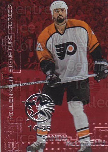 1999-00 BAP Millennium All-Star Game Ruby #184 Sandy McCarthy - Image 1 of 1