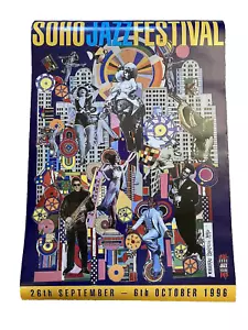 Eduardo Paolozzi Soho Jazz Festival Poster 1996 - Bild 1 von 8