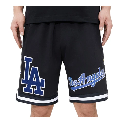 Pro Standard MLB Los Angeles Dodgers Pro Team Mens Black Shorts LLD331605 Cover