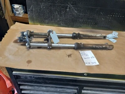 Honda XL175 1974 #72K suspensión delantera horquillas tubos triple árbol  Foto 1 de 4