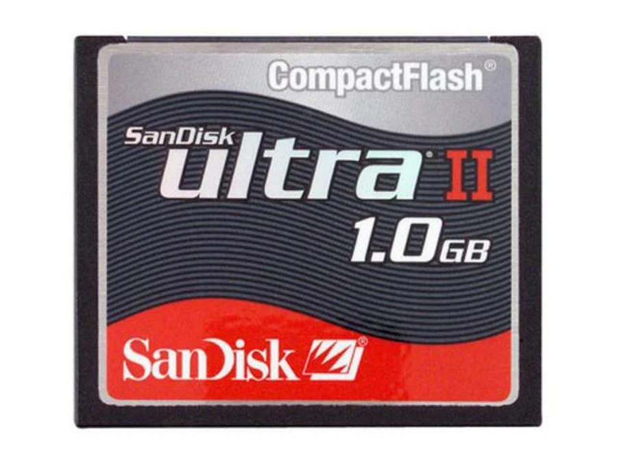 SanDisk 1 GB Ultra II CompactFlash Card (SDCFH-1024-901) - Image 1 of 1