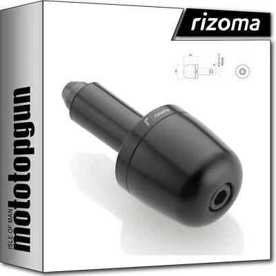 RIZOMA MA303B PAR TAPONES BARRA YAMAHA FZ-07 2014 14 2015 15 2016 16 2017 17 Foto 1 de 3