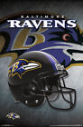 BALTIMORE RAVENS Official NFL Team Logo Helmet Design 22x34 WALL POSTER