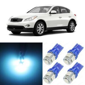 14 x ICE Blue Interior LED Lights Package For 2008 - 2012 Infiniti EX35 +TOOL