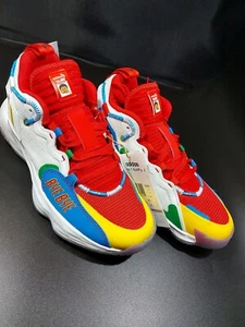Ltd Edition Lillard Adidas Lego Trainers Dame 7 Extply J Size UK5.5 New Tags - Picture 1 of 22