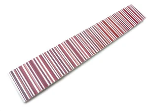 Fliesenbordüre 19,7x3,2 cm Keramische Bordüren Badbordüren Pathos weinrot weiß - Bild 1 von 3