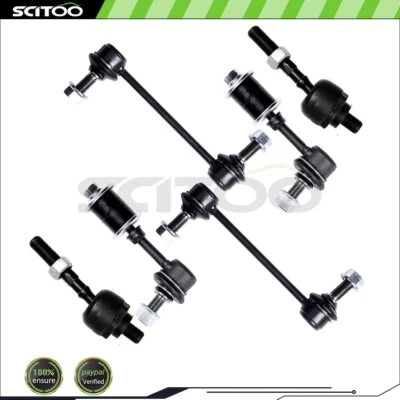 For 1997-2001 Honda Prelude Front Rear Tie Rod End Sway Bar End Link Suspension - Image 1 of 4