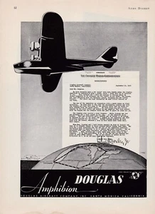 1932 Douglas Amphibion Aircraft ad 7/21/2024d - Picture 1 of 1