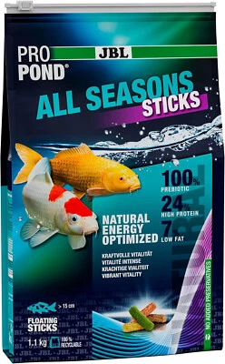 JBL PROPOND All Seasons Sticks M 1,1 kg Koi Ganzjahresfutter 4in1 - Bild 1 von 3
