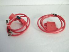 (2) 30 Amp Fuse Holder In-Line Waterproof Auto ATC/ATO Blade 10 gauge 24" Wire