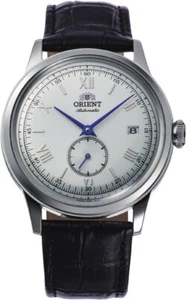 Orient Bambino RA-AP0104S30B White Dial Black Leather Divers Automatic Men Watch - Bild 1 von 4
