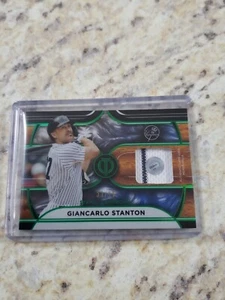 GIANCARLO STANTON 2022 TOPPS TRIBUTE RELIC PATCH 33/99 NEW YORK YANKEES (b1) - Picture 1 of 2