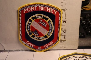police patch  PORT RICHEY POLICE FLORIDA - Picture 1 of 1