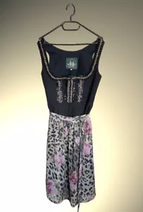 ***Schönes Dirndl von Wenger, schwarz mit Schürze, 2-tlg., Gr.:38*** - Bild 1 von 7