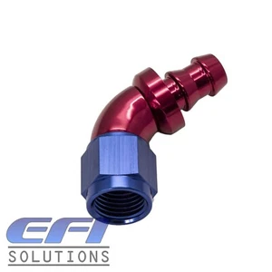 60 Degree Full Flow Push On Lock Hose End Fitting 400 Series AN4 518-04 - Picture 1 of 1