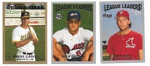 Lot: 3 1992-93 Excel Inserts All-Star Brent Gates Leaders Rich Becker John Kelly - Picture 1 of 2