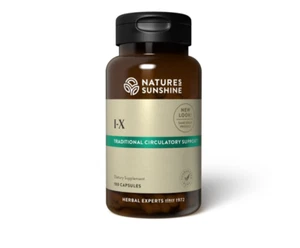 Nature's Sunshine I-X Herbal Supplement Supports Circulatory 100 Caps Exp 2-2029 - Picture 1 of 3