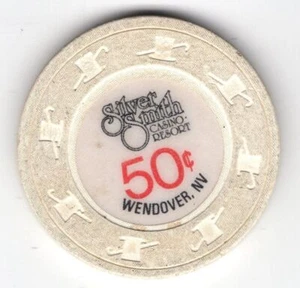 Nevada, Wendover: Silver Smith Hotel Casino 50 centesimi - Foto 1 di 2