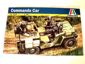 1/35 Italeri British SAS Commando Jeep 1/4 ton 4X4 LRDG # 320 - Picture 1 of 3