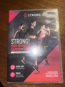 Strong by Zumba High-Intensity Cardio+ Tone 60 Min Workout [DVD + Digital Co... - Picture 1 of 1