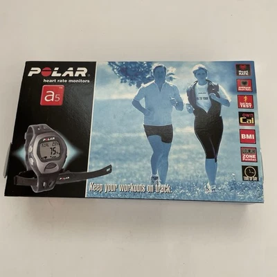 Reloj Monitor de Ritmo Cardíaco Fitness POLAR A5 Caja Abierta - No Incluye Cargador Foto 1 de 4