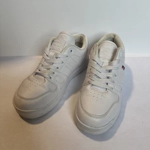 Levi's Kid's Casual Court Sneakers White Size 3  - Picture 1 of 8