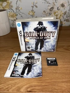 Call of Duty: World At War Nintendo DS Complete Game with Manual. Vgc. #F2 - Picture 1 of 6