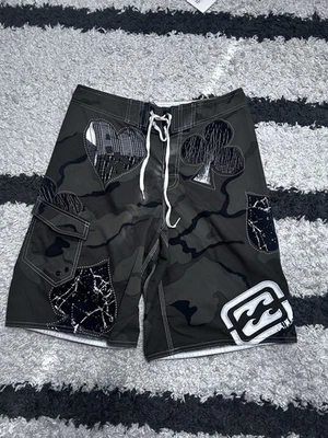 Pantalones Cortos de Poker Billabong Taj Burrow Signature Camuflados Talla 34 COLORWAY RARO Foto 1 de 4