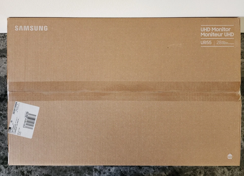 Samsung 28-Inch UR55 ViewFinity 4K UHD Monitor, IPS HDR, Bezelless Display, New! - Image 1 of 4