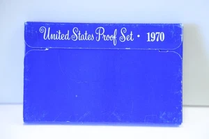1970 S United States Mint Annual 5 Coin Proof Set with Original Box. - Picture 1 of 3