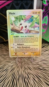 Pokémon Karte: Plusle 8/97 - Ex Drache Reverse Holo, Deutsch / VG - Bild 1 von 3
