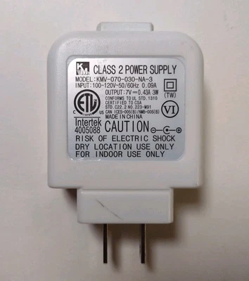IKEA NAVLINGE KMV-070-030-NA-3 Power Supply to Flexible Light 7V- 0.43A-3W White - Image 1 of 4