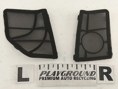 Volvo 850 Pair Of Interior Speaker Grille Cover Trim Black Fits 1992-1997 92 93 - Image 1 of 4