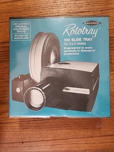 Bandeja deslizante para proyector rotativo Sawyer's Rototray 100 2x2 sellada de fábrica  - Imagen 1 de 2