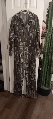 Vintage Walls Treebark Camo All Over  Camouflage Hunting Overalls Coveralls Mens - Image 1 of 4