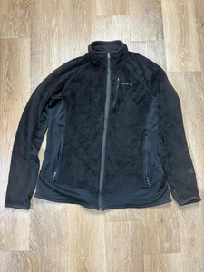Patagonia Jacket Womens Extra Large Black R2 Regulator Fleece Full Zip - Picture 1 of 8