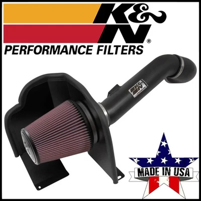 K&N FIPK Cold Air Intake System 2016-2019 Chevy Silverado 2500HD 3500HD 6.0L V8 - Image 1 of 4