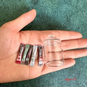 1Set 1/6 Scale Vintage Handmade Dollhouse Miniature Accessory Drinks Bagged - Picture 1 of 22
